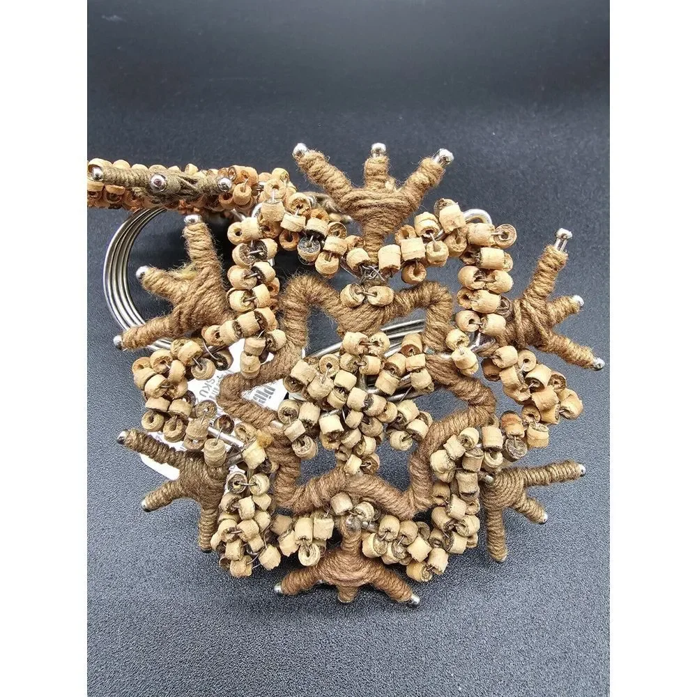 Pair Of Pier One Napkin Rings Boho Style‎